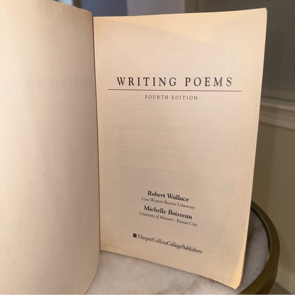 Writing Poems (Fourth Edition) by Robert Wallace & Michelle Boisseau - Picture 5 of 6